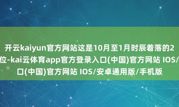 开云kaiyun官方网站这是10月至1月时辰着落的23.6%斐波那契回撤位-kai云体育app官方登录入口(中国)官方网站 IOS/安卓通用版/手机版